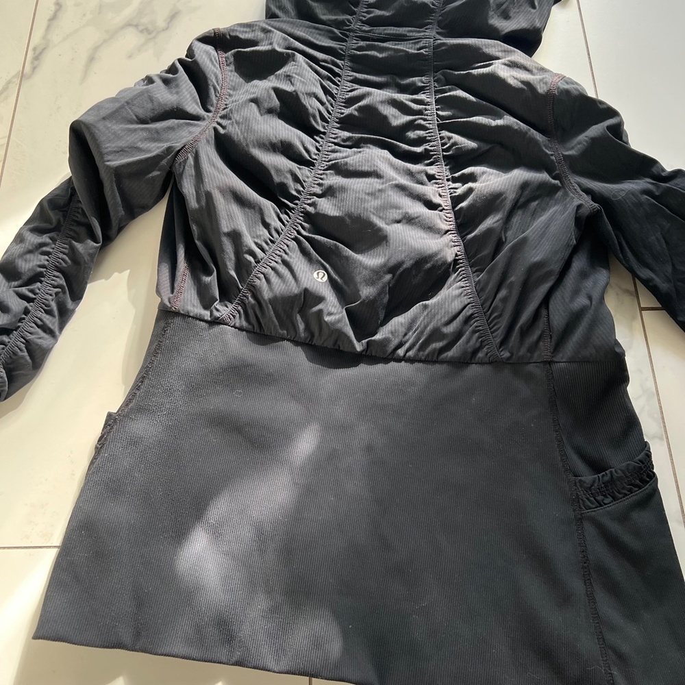 lululemon athletica Black Hooded Zip-Up Jacket - Picture 11 of 12